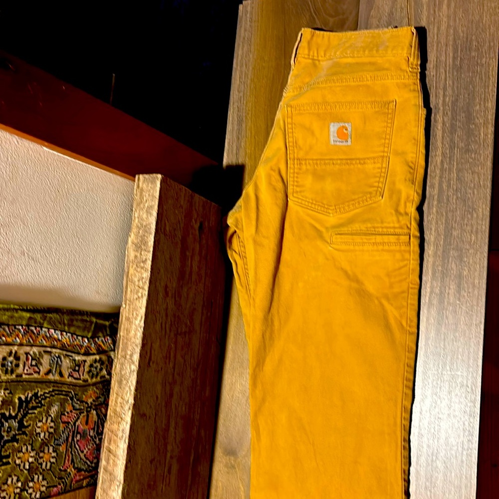 Men’s carhartt relaxed fit 5 pocket work pants size 30W30L